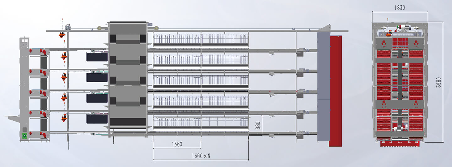 YL550 Series Layer Duck Equipment Specifications