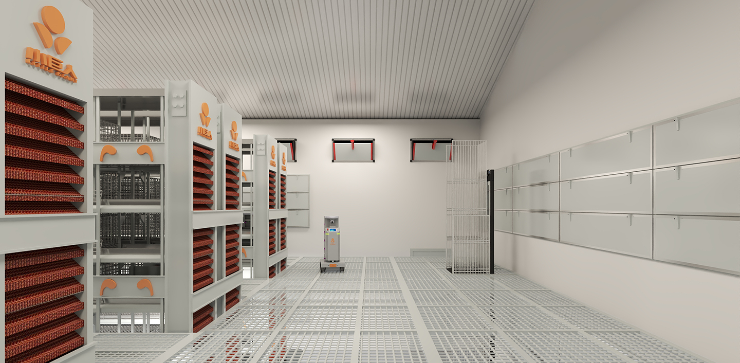 LG590 AI-Vision Poultry & Egg Inspection Robot