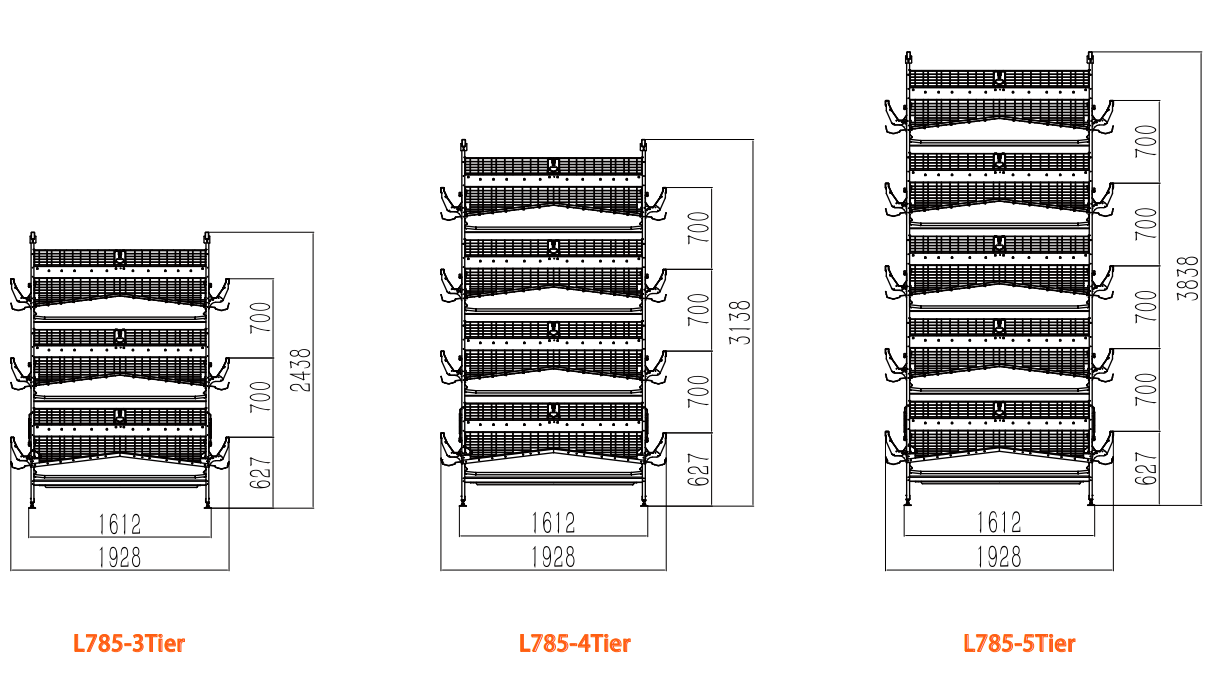 L785 Series  Automated Layer Cages System