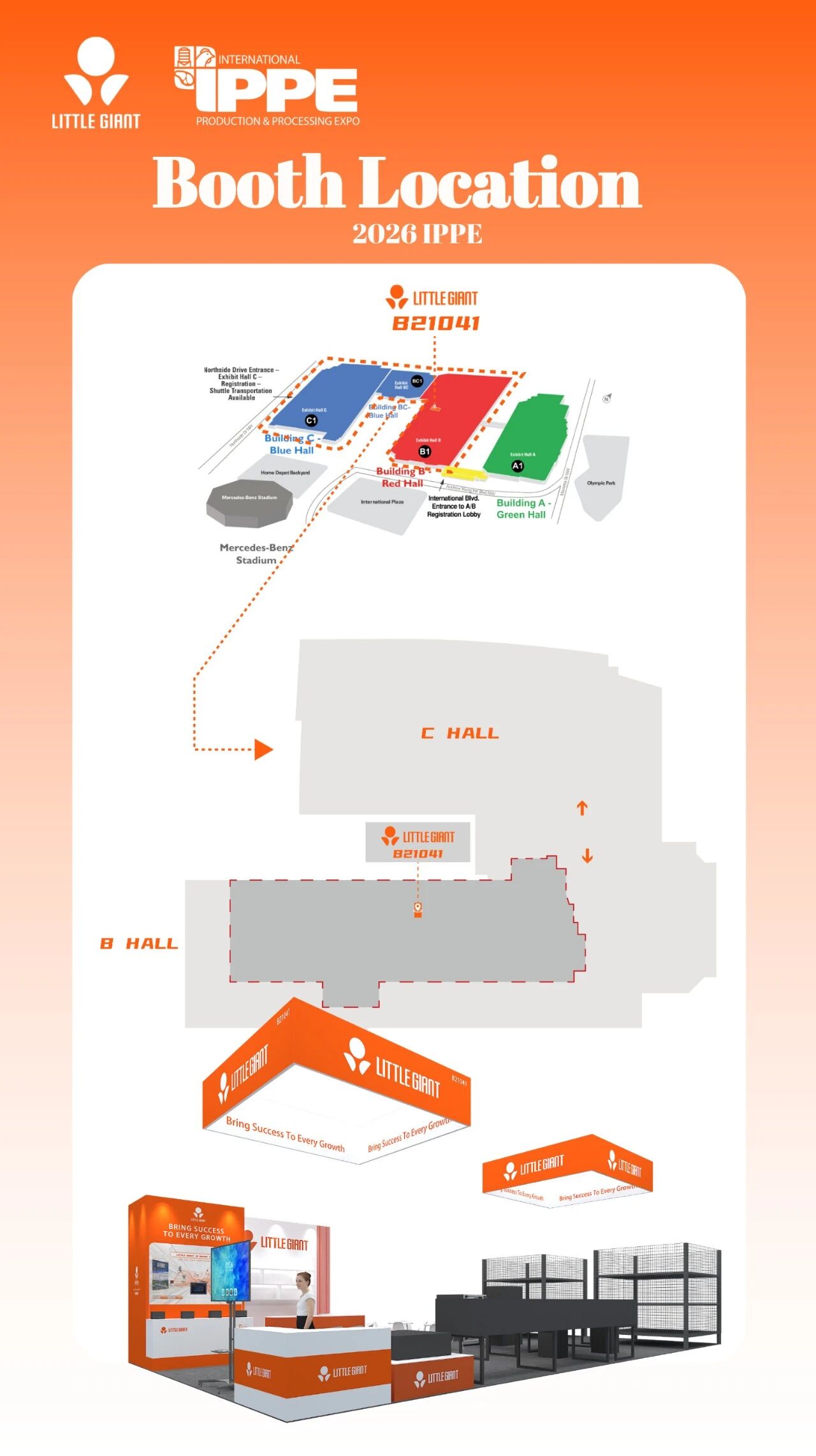 2026 IPPE: The Global Premier Event for Animal Agriculture!Little Giant Invites You to Join Us in Atlanta!