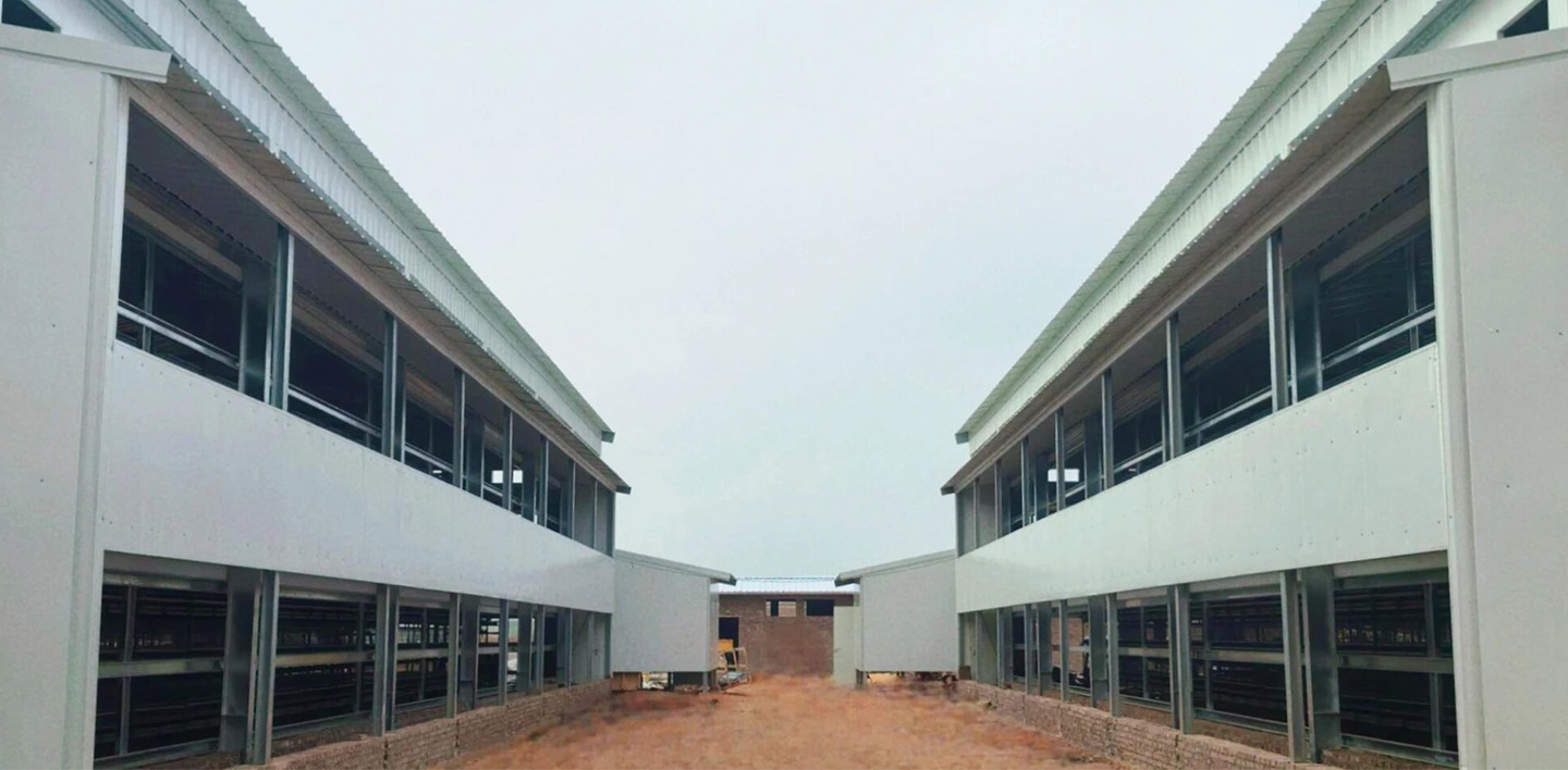 EPC Steel Structure Completed! Major Milestone Achieved in the Breeder House Construction of the Jia